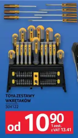 Selgros TOYA ZESTAWY WKRĘTAKÓW oferta