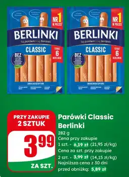 Dino Parówki Classic Berlinki oferta
