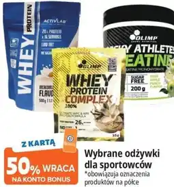 E.Leclerc Wybrane odżywki dla sportowców oferta
