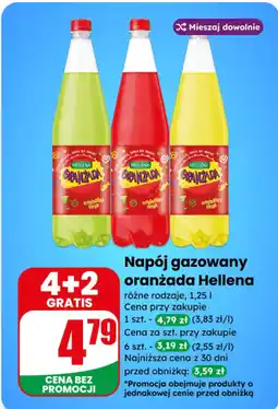 Dino Napój gazowany oranżada Hellena oferta