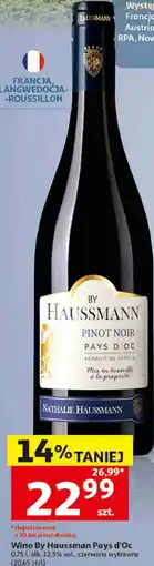 Auchan Wino By Haussman Pays d'Oc oferta