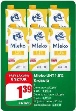 Dino Mleko UHT 1,5% Krasula oferta