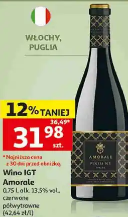 Auchan Wino IGT Amorale Sangiovese oferta