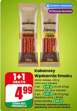 Dino Kabanosy Wędzarnia Smaku oferta