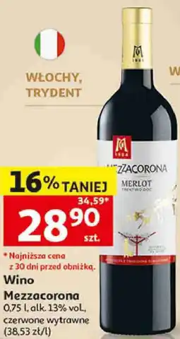 Auchan Wino Mezzacorona oferta