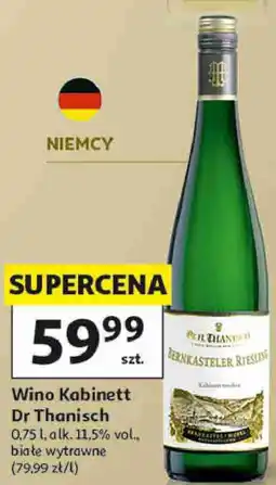 Auchan Wino Kabinett Dr Thanisch Bernkasteler Riesling oferta