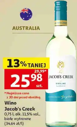 Auchan Wino Jacob's Creek Riesling oferta