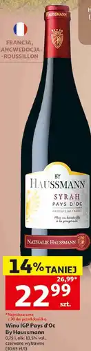 Auchan Wino IGP Pays d'Oc By Haussmann oferta