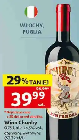 Auchan Wino Chunky oferta