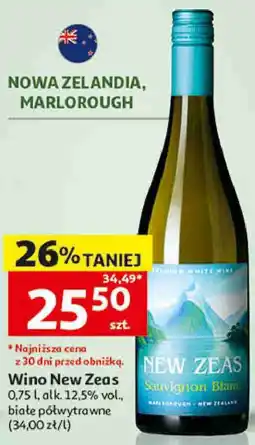 Auchan Wino New Zeas Sauvignon Blanc oferta