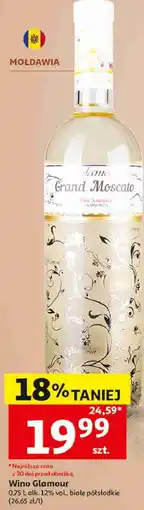 Auchan Wino Glamour Grand Moscato oferta