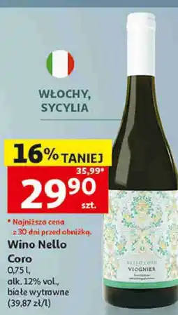 Auchan Wino Nello Coro Viognier oferta