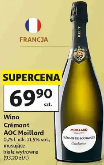 Wino Crémant AOC Moillard