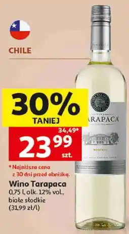 Auchan Wino Tarapaca Moscato oferta
