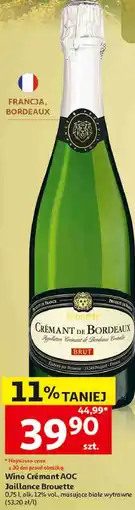 Auchan Wino Crémant AOC Jaillance Brouette oferta