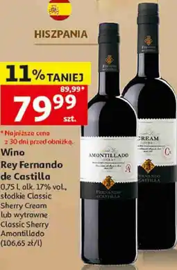Auchan Wino Rey Fernando de Castilla oferta