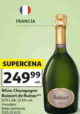 Auchan Wino Champagne Ruinart de Ruinar oferta