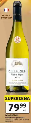 Auchan Wino AOC Petit Chablis Dampt Frères oferta