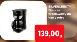 Lidl SILVERCREST Ekspres przelewowy do kawy retro oferta