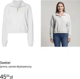 KiK Sweter damski Janina z zamkiem błyskawicznym oferta