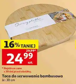 Auchan Taca do serwowania bambusowa oferta