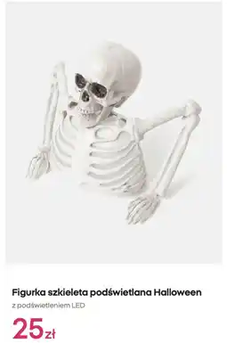 Pepco Figurka szkieleta podświetlana Halloween oferta
