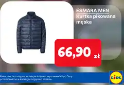 Lidl ESMARA MEN Kurtka pikowana męska oferta