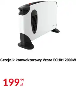 RTV EURO AGD Grzejnik konwektorowy Vesta ECH01 2000W oferta