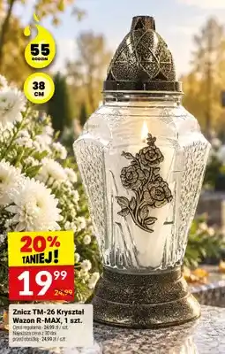 Twój Market Znicz TM-26 Kryształ Wazon R-MAX oferta
