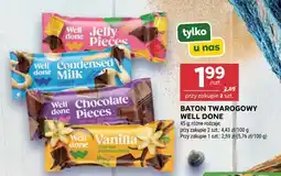 Stokrotka Baton twarogowy Well Done Condensed Milk oferta