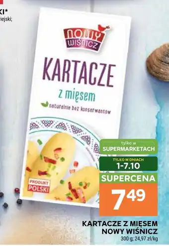 Kartacze z mięsem Nowy Wiśnicz