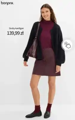 BonPrix Gruby kardigan Bonprix oferta