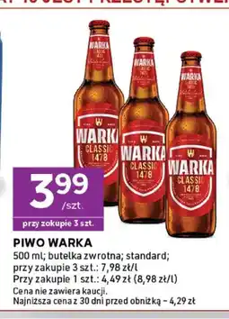 Stokrotka Piwo Warka standard oferta