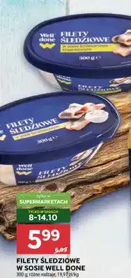 Stokrotka Filety śledziowe w sosie śmietanowo-koperkowym Well Done oferta