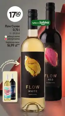 Żabka Wino czerwone Flow Cuvee oferta