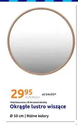 Action Okrągłe lustro wiszące oferta