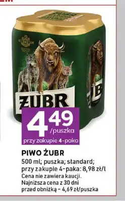 Stokrotka Piwo Żubr standard oferta