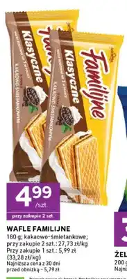 Stokrotka Wafle Familijne kakaowo-śmietankowe oferta