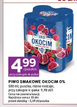 Stokrotka Piwo bezalkoholowe smakowe Okocim oferta
