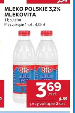 Stokrotka Mleko polskie Mlekovita 3,2% oferta