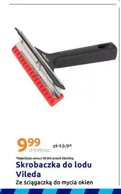 Action Skrobaczka do lodu Vileda ze ściągaczką do mycia okien oferta