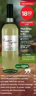Żabka Wino białe Pinot Grigio Roccialta wytrawne oferta