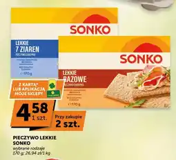 ABC Pieczywo lekkie razowe Sonko oferta
