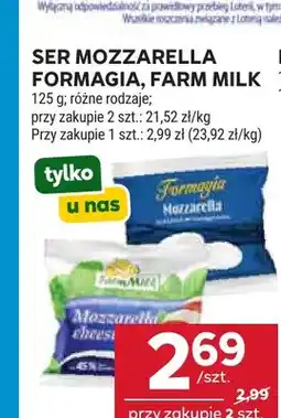 Stokrotka Ser mozzarella Formagia oferta