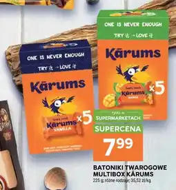 Stokrotka Batoniki twarogowe Multibox Kārums Vanilla 5-pak oferta