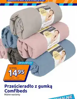 Action Prześcieradło z gumką Comfibeds 90x200 cm oferta