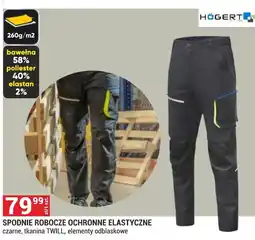 Merkury Market Spodnie ochronne hogert oferta