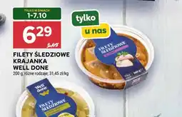 Stokrotka Filety śledziowe krajanka Well Done oferta