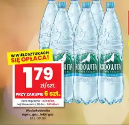 EMMA market Woda niegazowana Rodowita z Roztocza oferta