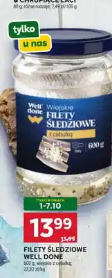 Stokrotka Filety śledziowe wiejskie z cebulką Well Done oferta